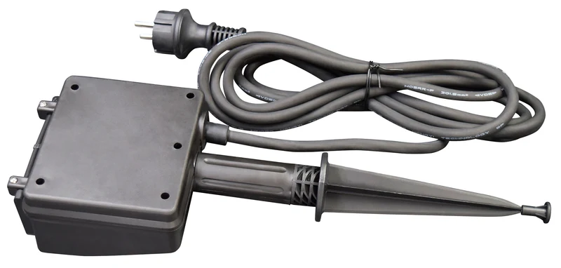 Gartensteckdose 2fach 4fach mit Erdspieß und 3m Kabel IP44