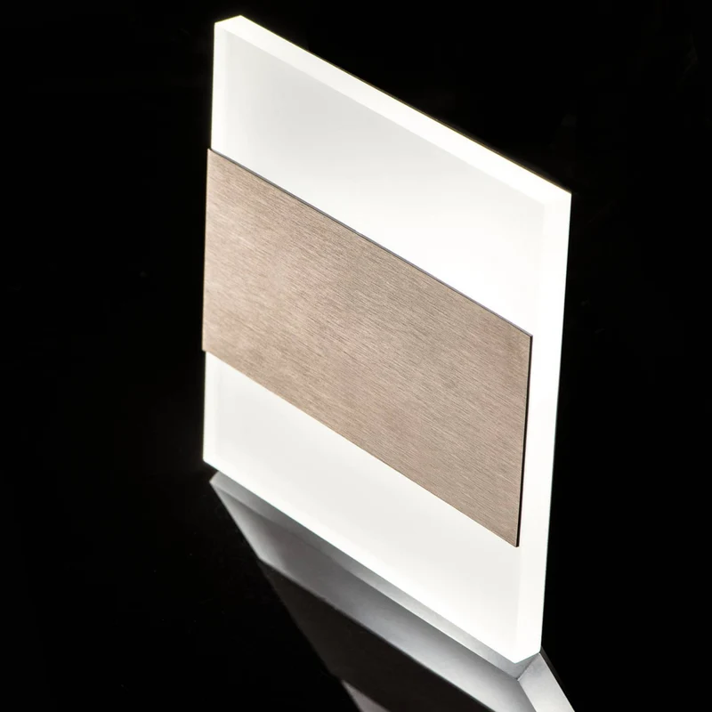 LED Treppenbeleuchtung 230V 1,3W Treppenleuchte Stufenlicht Wandleuchte