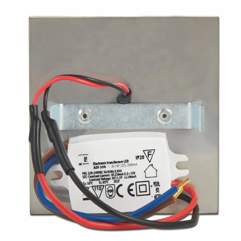 LED Treppenbeleuchtung 230V 1,3W Treppenleuchte Stufenlicht Wandleuchte