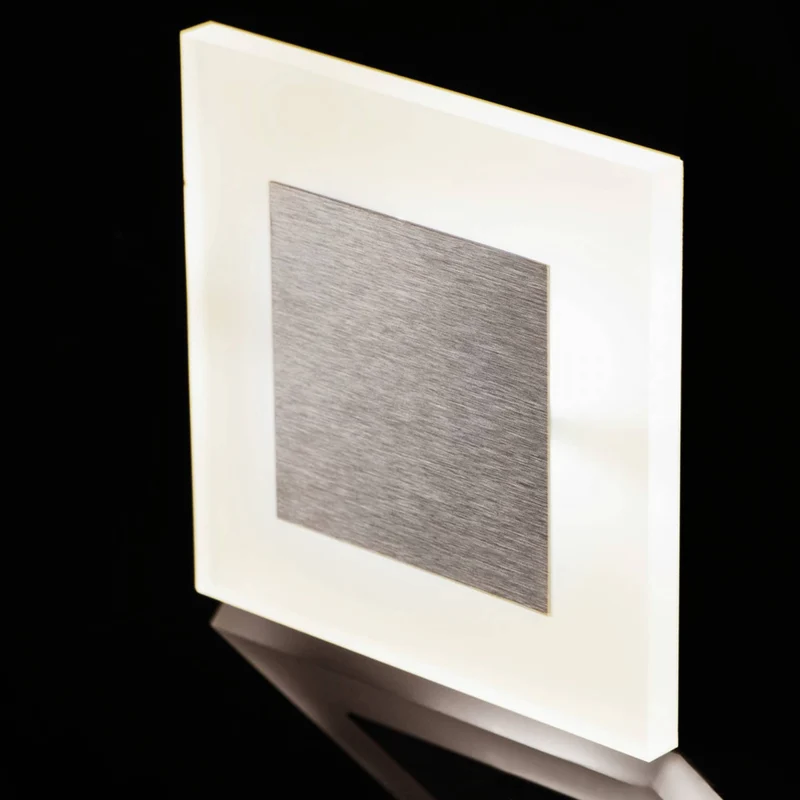 LED Treppenbeleuchtung eckig 12V 0,8W Treppenleuchte Stufen-Leuchte Wandleuchte