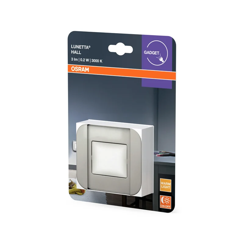 OSRAM LUNETTA® Hall White Nachtlicht, 3lm, 0.2W, 3000K