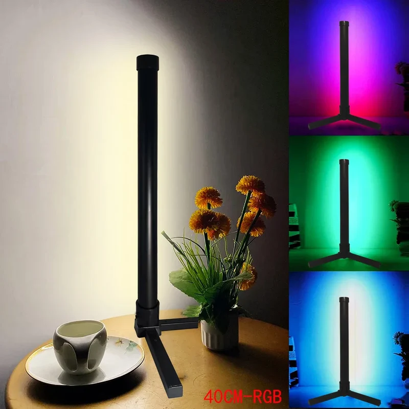 LED Stehlampe mit Musiksynchronisation und RGB Farbwechsel für Wohnzimmer