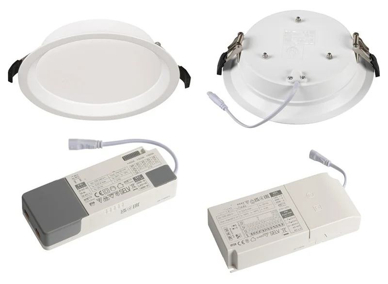 LED Einbaustrahler 15-29 Watt optional mit LED Transformator