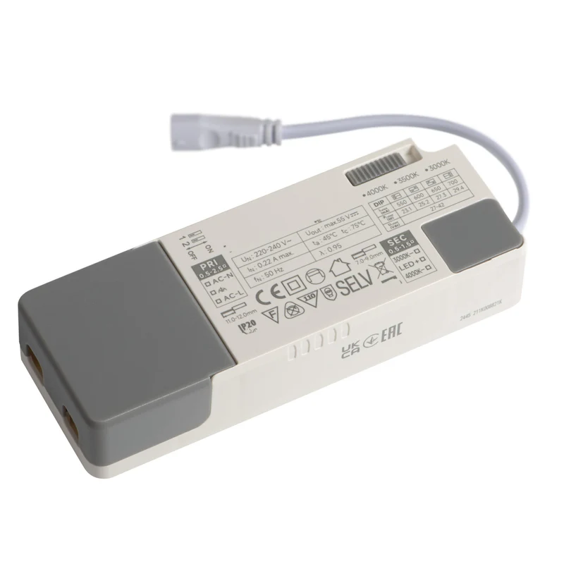 LED Einbaustrahler 15-29 Watt optional mit LED Transformator