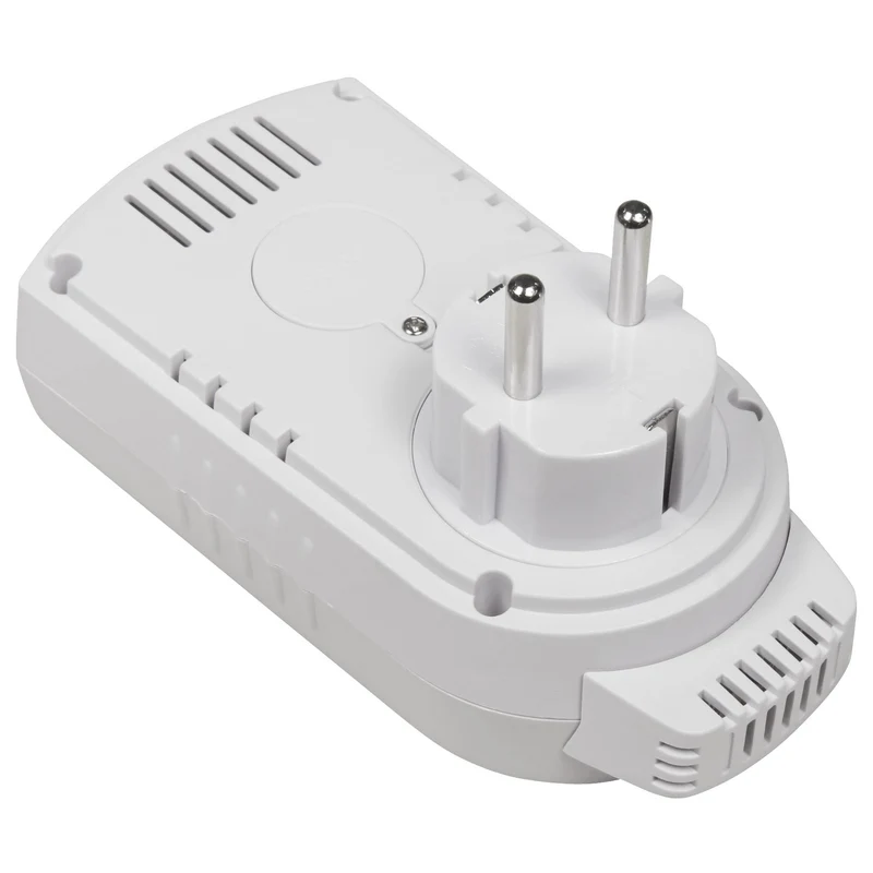 Steckdosen-Thermostat mit LC-Display und mit und ohne Außenfühler, 230V/16A, Temperaturregelung +5 °C bis +30 °C