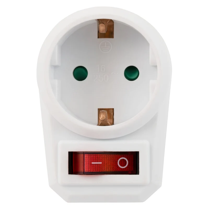 Steckdosenadapter in 3 Varianten