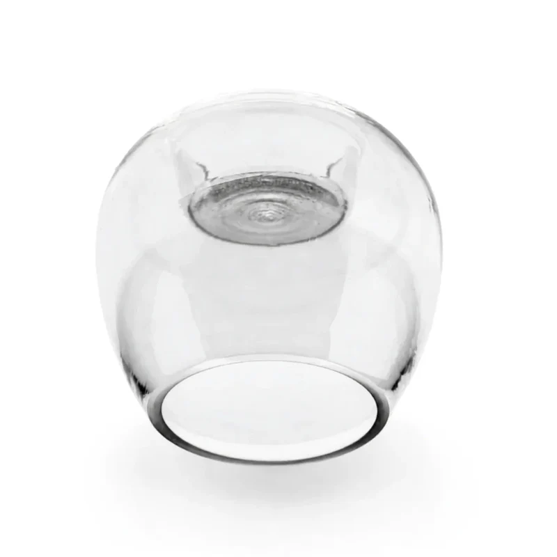 Teelichtglas Transparent – 2-in-1 Kerzenständer & Blumenvase – 7,5 cm