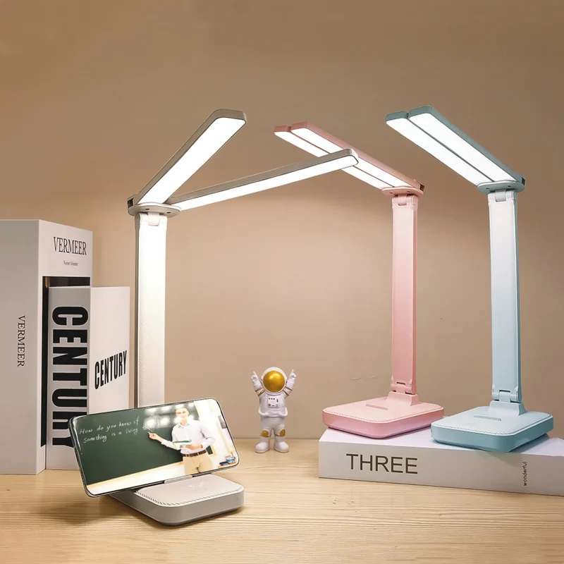 Touch Schreibtischlampe LED dimmbar aufladbar für Büro und Schlafzimmer