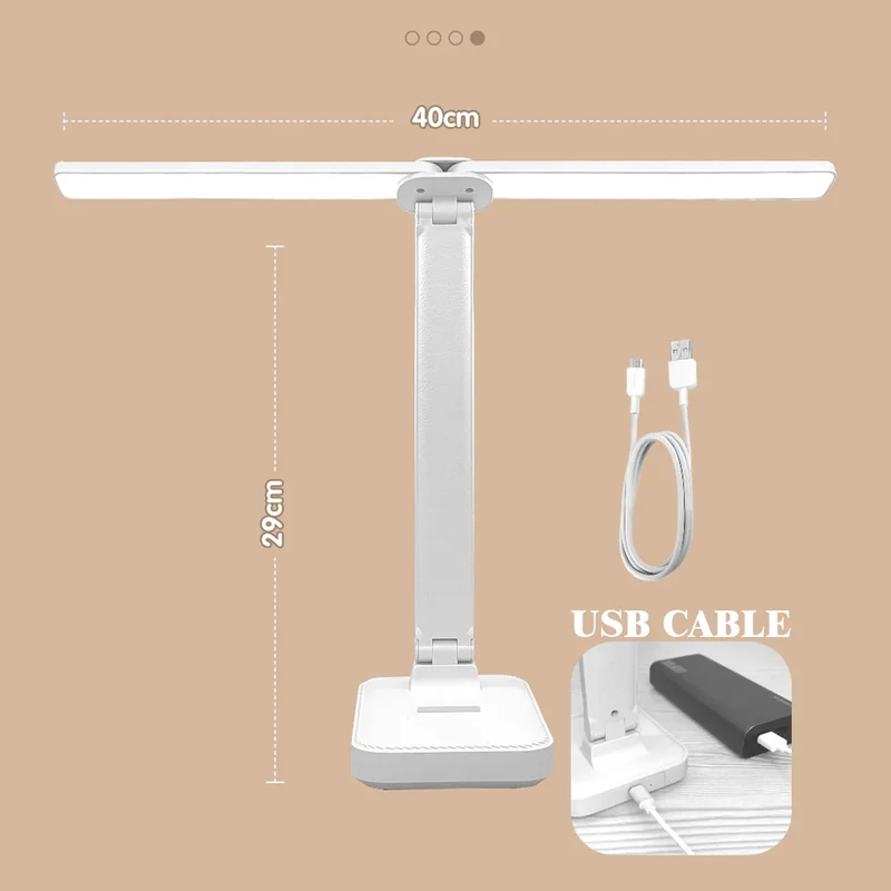 Touch Schreibtischlampe LED dimmbar aufladbar für Büro und Schlafzimmer