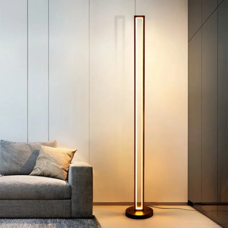 Stehlampe mit integrierter Leselampe aus Chrom für Wohnzimmer und Schlafzimmer