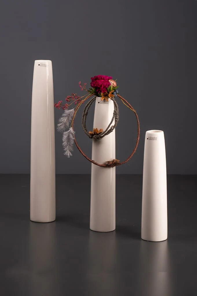 Vase Limena creme