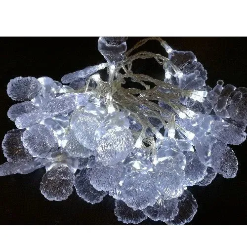 Motiv Lichterkette LED Weihnachtsmann 4m