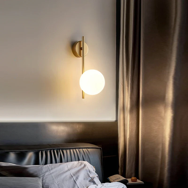 Moderne LED Wandleuchte für Wohnzimmer und Schlafzimmer Ambiente