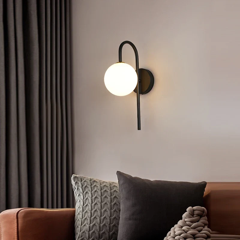Moderne LED Wandleuchte für Wohnzimmer und Schlafzimmer Ambiente