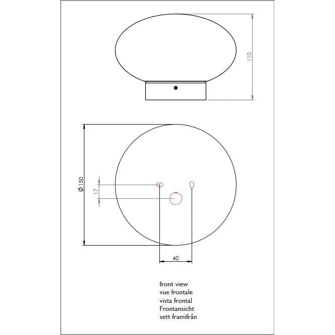 Astro Lighting - Wandleuchte Zeppo LED Glas satiniert
