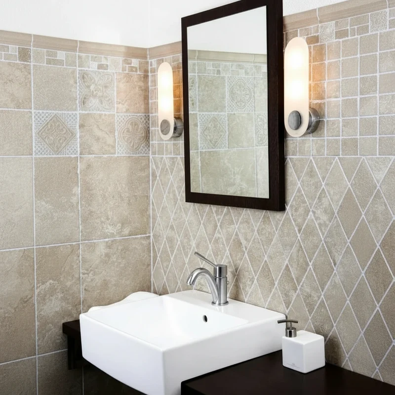Villeroy & Boch LED Bad-Wandleuchte „London“ – Chrom & Opalglas – 3W Warmweiß