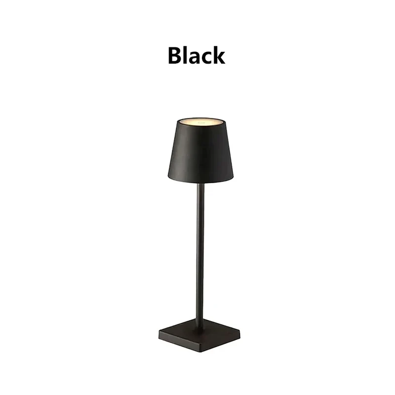Faltbare kabellose Akku-Tischlampe für Büroschreibtisch und Restaurant