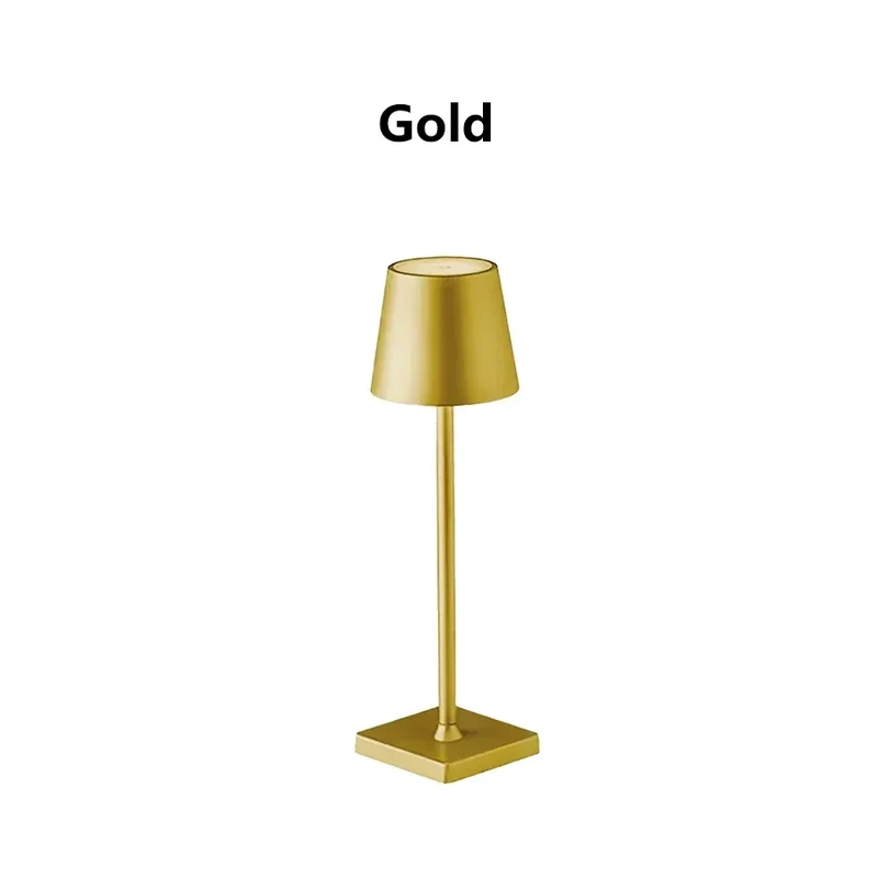 Faltbare kabellose Akku-Tischlampe für Büroschreibtisch und Restaurant