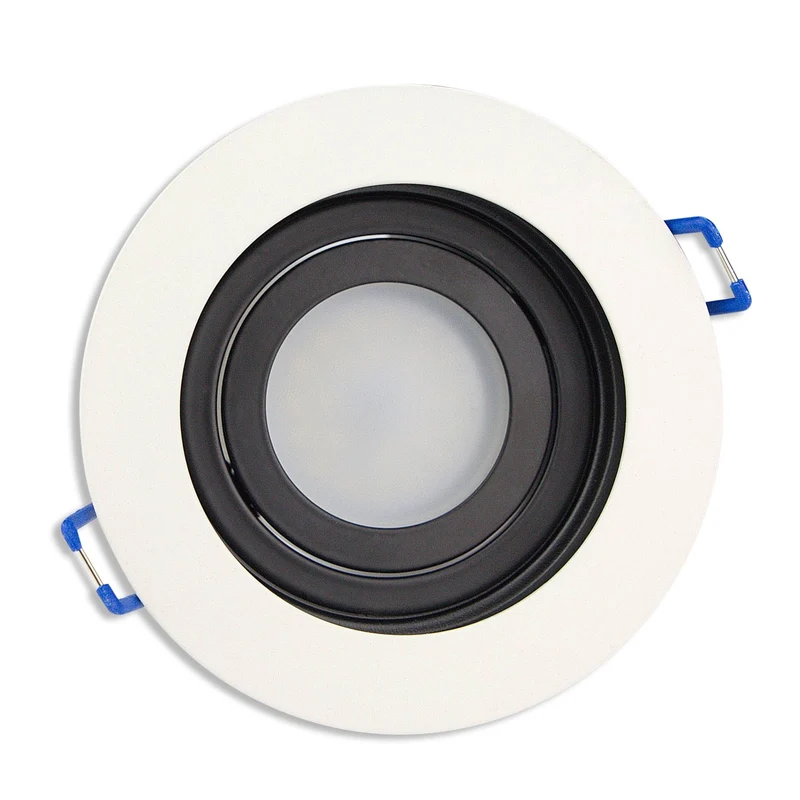 LED Einbaustrahler 3-6,5W eckig rund 230V flach Spot Strahler 90-95mm