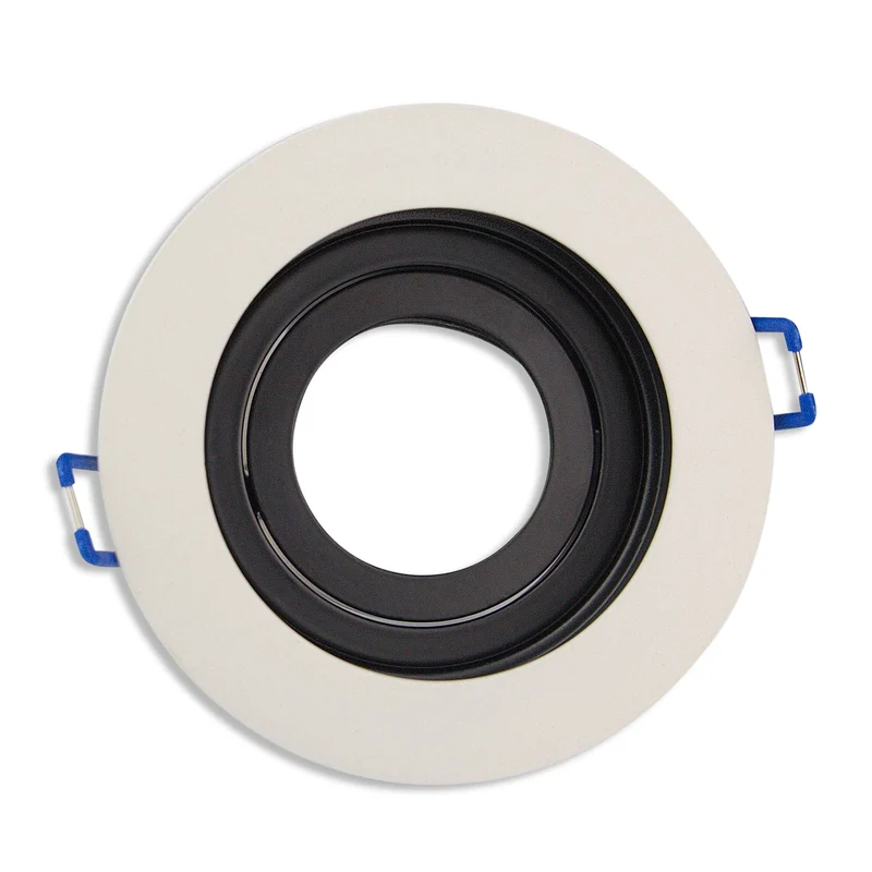LED Einbaustrahler 3-6,5W eckig rund 230V flach Spot Strahler 90-95mm