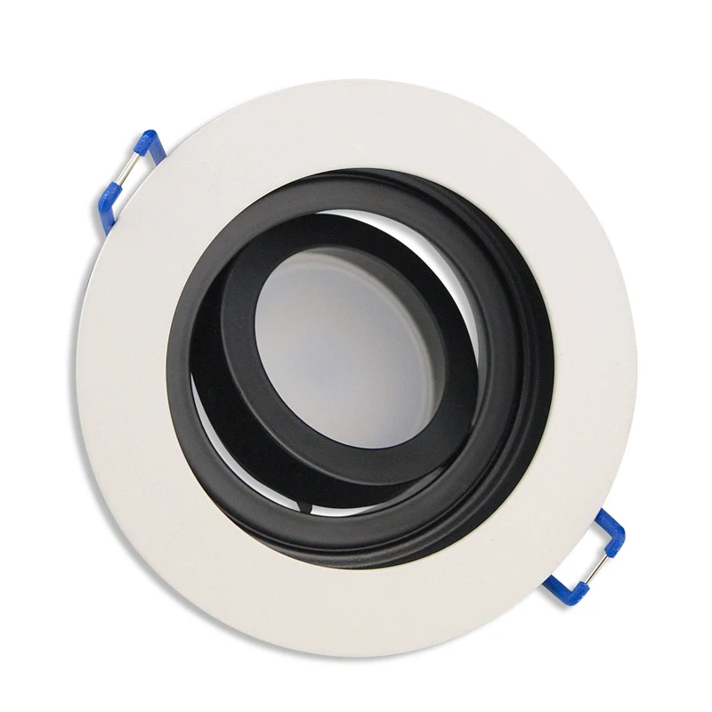 LED Einbaustrahler 3-6,5W eckig rund 230V flach Spot Strahler 90-95mm