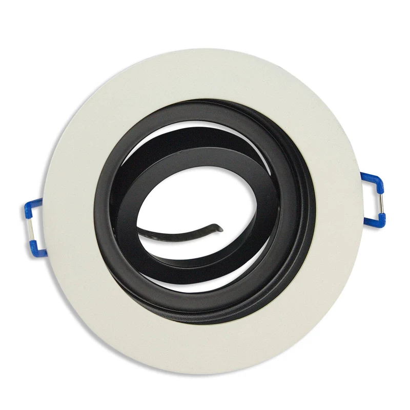 LED Einbaustrahler 3-6,5W eckig rund 230V flach Spot Strahler 90-95mm