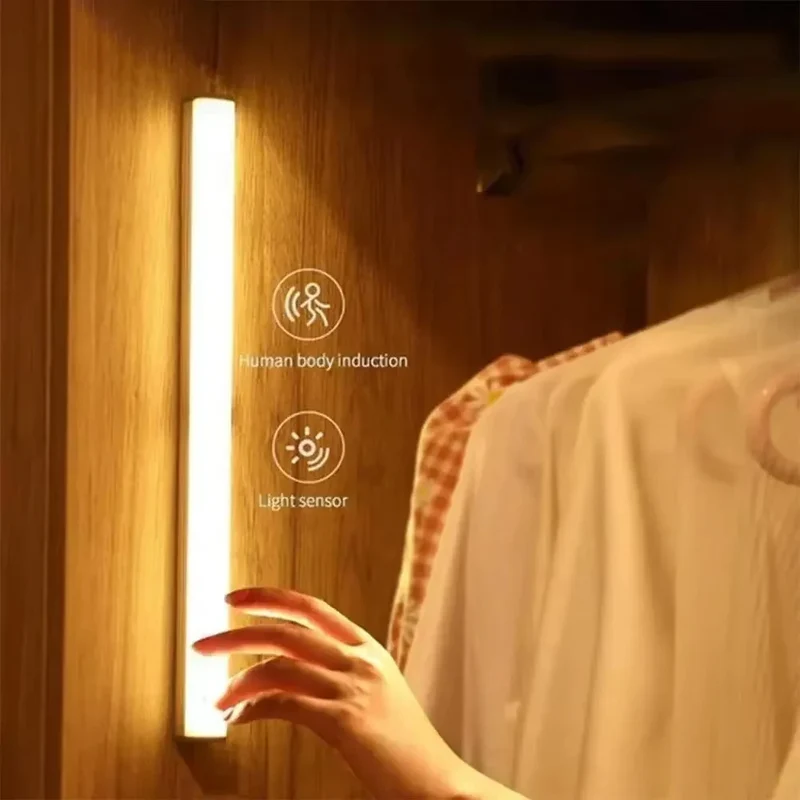 Kabellose LED Wandleuchte mit Bewegungsmelder für Küche und Kleiderschrank