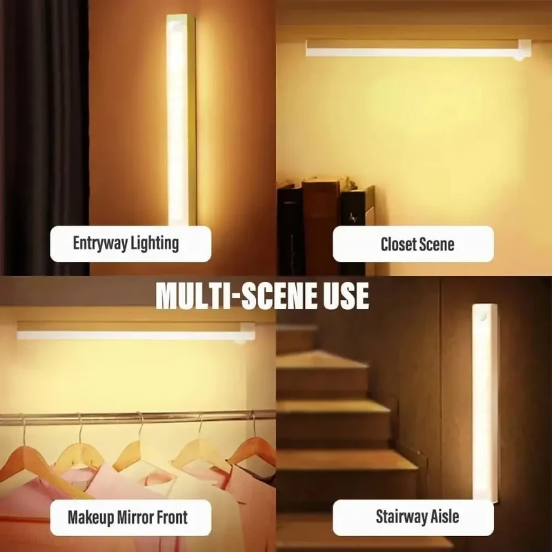 Kabellose LED Wandleuchte mit Bewegungsmelder für Küche und Kleiderschrank