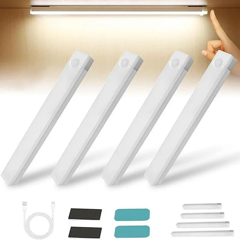 Kabellose LED Wandleuchte mit Bewegungsmelder für Küche und Kleiderschrank