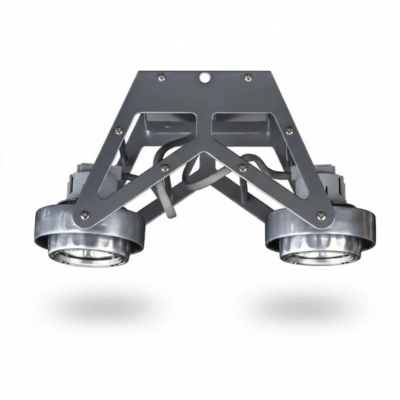 LED Deckenleuchte WAP 2-flammig GU10 kardanischer Deckenstrahler im Industrie-Design Made in Italy