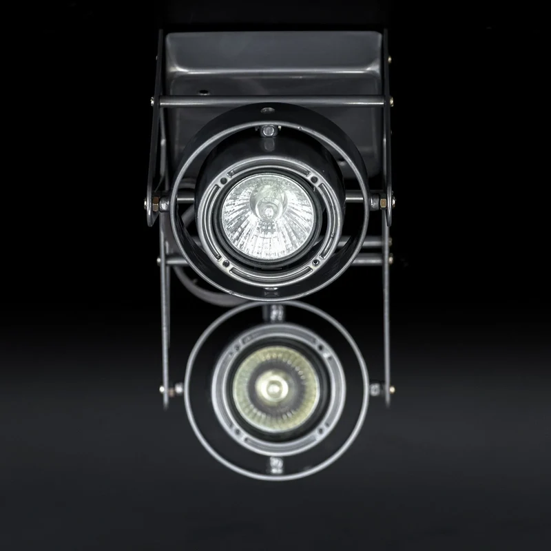 LED Deckenleuchte WAP 2-flammig GU10 kardanischer Deckenstrahler im Industrie-Design Made in Italy