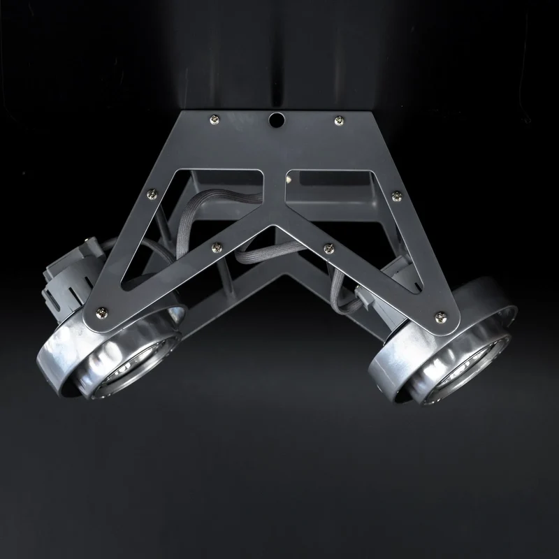 LED Deckenleuchte WAP 2-flammig GU10 kardanischer Deckenstrahler im Industrie-Design Made in Italy