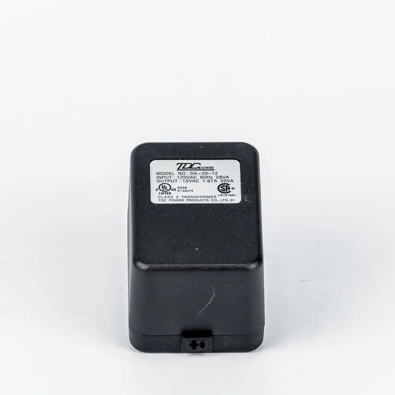 US Steckertrafo 12V AC 20VA – TDC Power DA-20-12 Netzgerät (120V US-Plug)