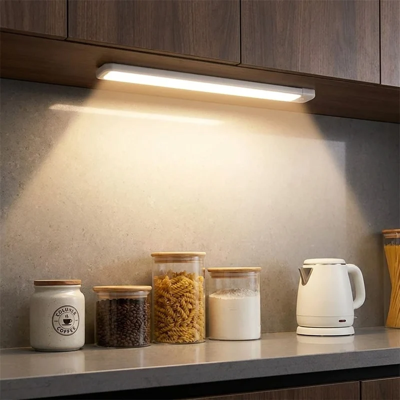 Kabellose LED Bewegungsmelder Unterbauleuchte für Küche, Schlafzimmer und Garderobe