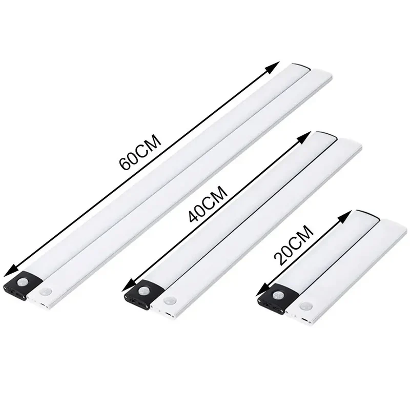 Kabellose LED Bewegungsmelder Unterbauleuchte für Küche, Schlafzimmer und Garderobe