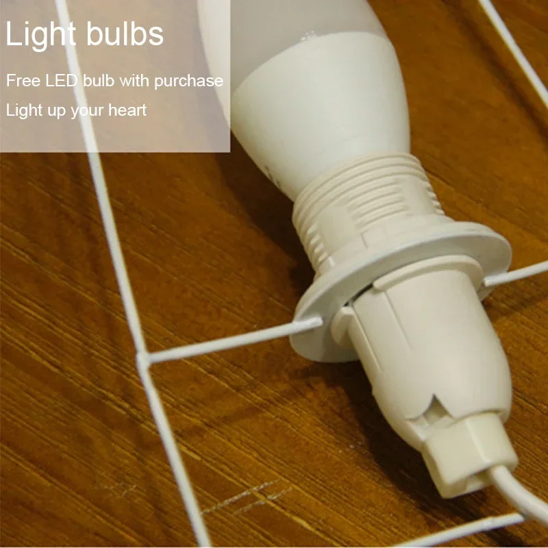 Japanische Reispapier Tischlampe für minimalistisches Wohnzimmer und Schlafzimmer