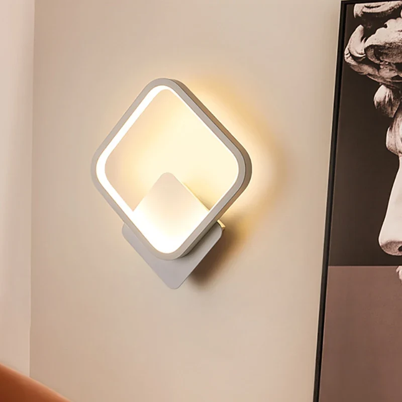 Moderne LED Wandleuchte für Schlafzimmer, Wohnzimmer und Flur