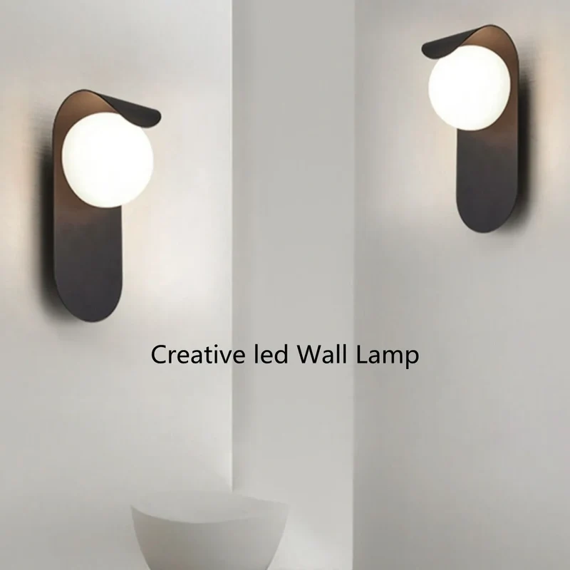 Moderne LED Wandlampe für Flur und minimalistisches Schlafzimmer