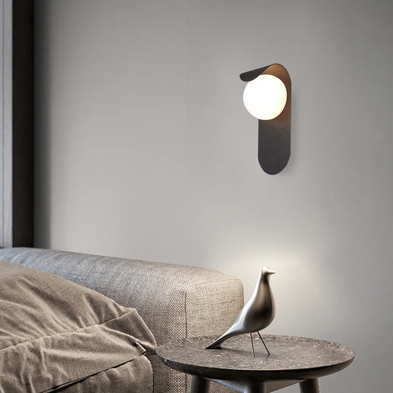 Moderne LED Wandlampe für Flur und minimalistisches Schlafzimmer