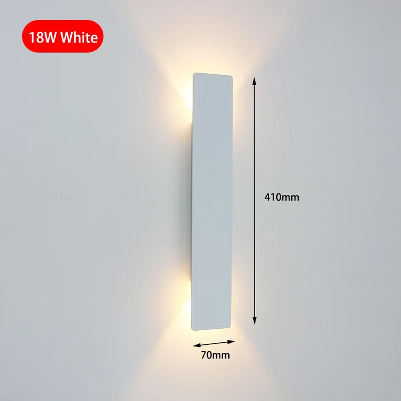 Moderne LED Wandlampe für Schlafzimmer und elegante Flurbeleuchtung