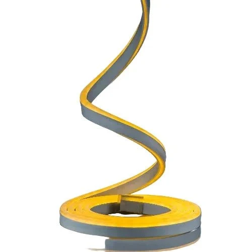 LED Neon Flex SET gelb 6 m – Neon-Lichtschlauch 230 V für innen & außen