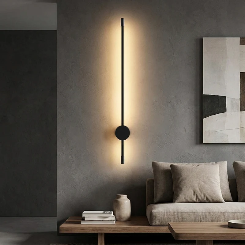 Nordische Minimalistische LED Wandleuchte für moderne Schlafzimmer und Wohnräume