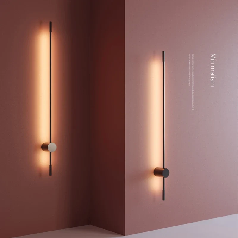 Nordische Minimalistische LED Wandleuchte für moderne Schlafzimmer und Wohnräume