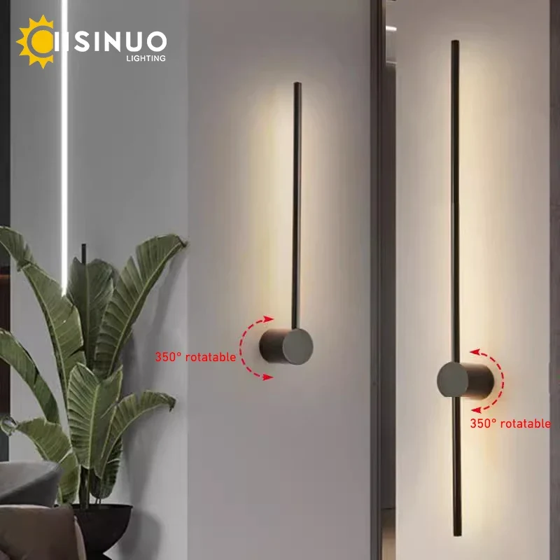 Nordische Minimalistische LED Wandleuchte für moderne Schlafzimmer und Wohnräume
