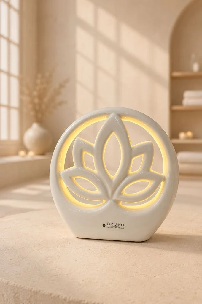 LED Lotusblume Casca im Ring