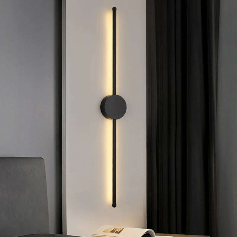 Moderne Minimalistische LED Wandleuchte für Schlafzimmer und Flur Deko