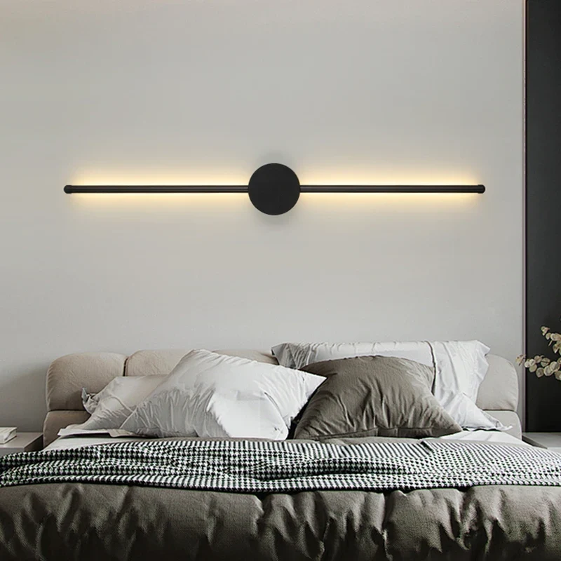 Moderne Minimalistische LED Wandleuchte für Schlafzimmer und Flur Deko
