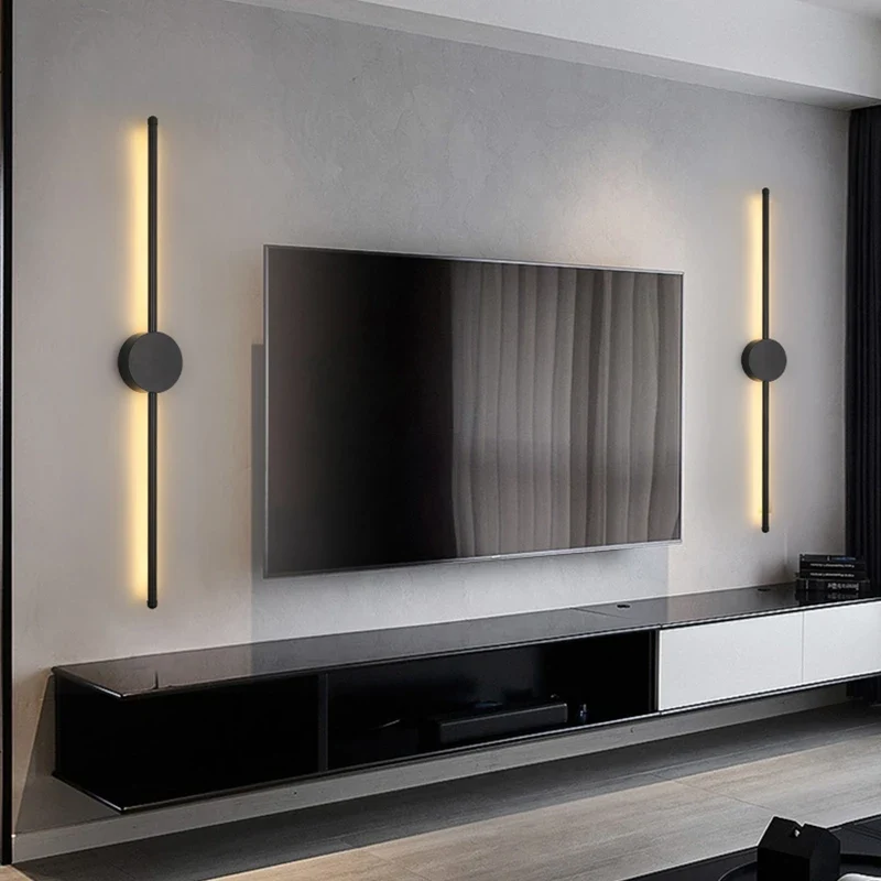 Moderne Minimalistische LED Wandleuchte für Schlafzimmer und Flur Deko