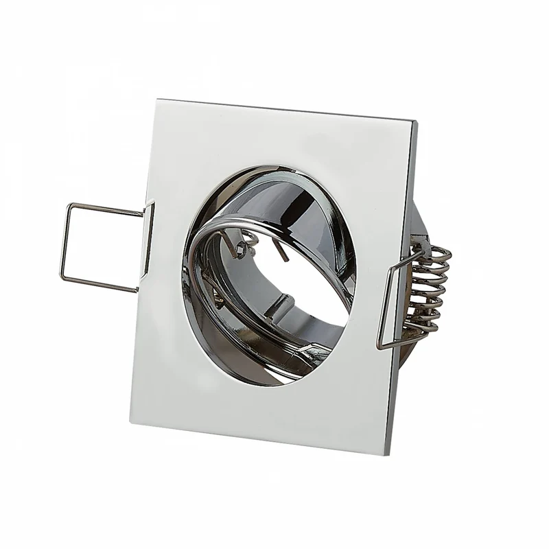 LED Einbaustrahler eckig 3W 4W flach 230V GU11 GU10 Einbau-Spot Einbauleuchte