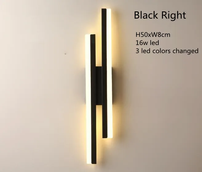 Moderne Kupfer Wandleuchte mit Acryl-Schirm für Wohnzimmer und Flur